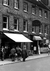 The Bugle Hotel, High Street c.1950, Newport
