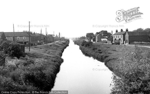 Photo of Newport, The Canal From The Bridge c.1955