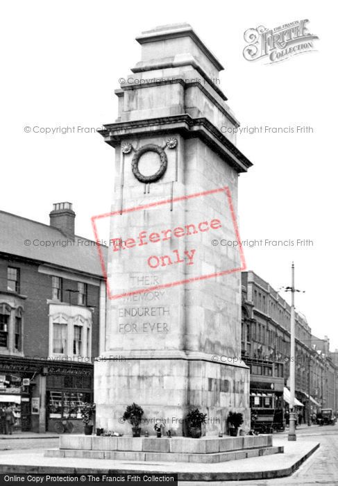 Photo of Newport, The Cenotaph 1925