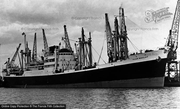 Photo of Newport, The 'clan Maclay', South Quay c.1955