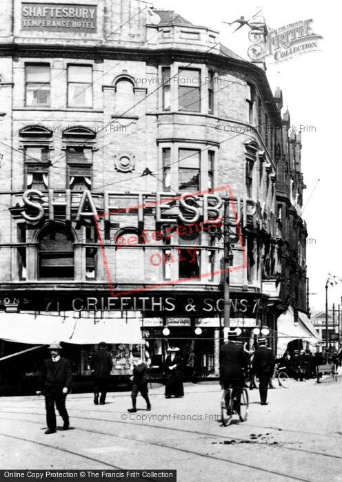 Photo of Newport, The Shaftesbury Hotel, High Street 1910