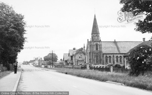 Photo of Newport, The Village, West c.1955