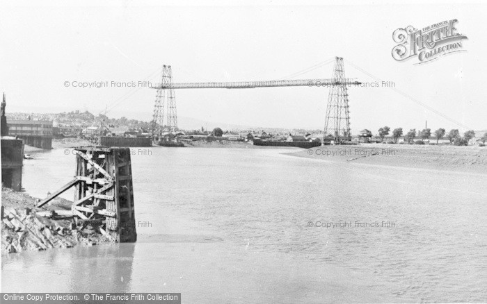 Photo of Newport, Transporter Bridge And River Usk c.1960