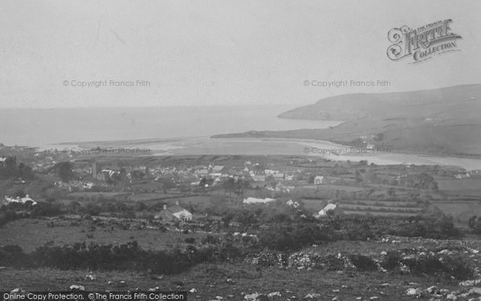 Photo of Newport, View From Mountains c.1950