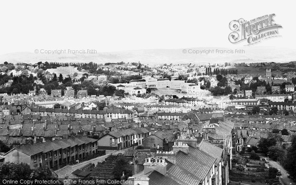 Photo of Newport, View From St Woolas Cathedral c.1965