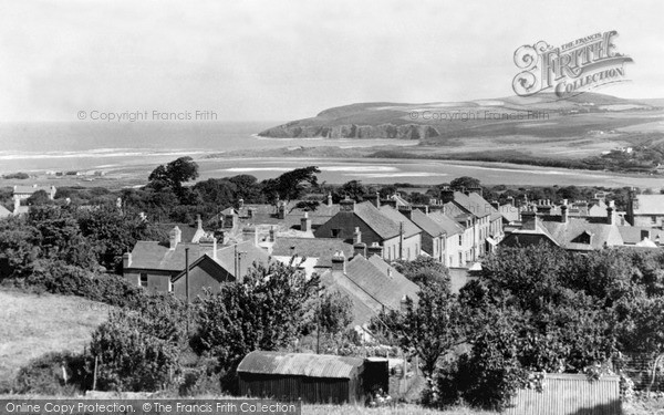 Photo of Newport, View From The Castle c.1955