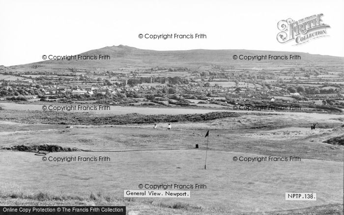 Photo of Newport, View From The Golf Links c.1960
