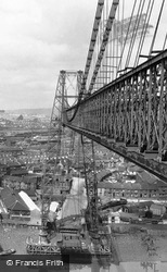 View From The Transporter Bridge c.1955, Newport