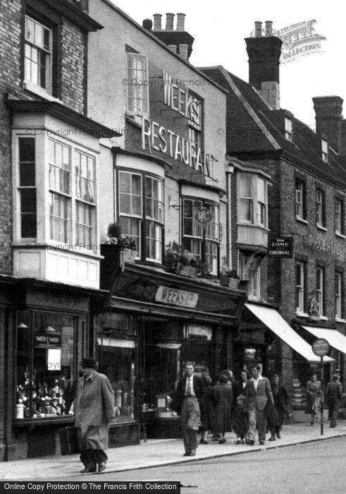 Photo of Newport, Weeks Ltd, High Street c.1955