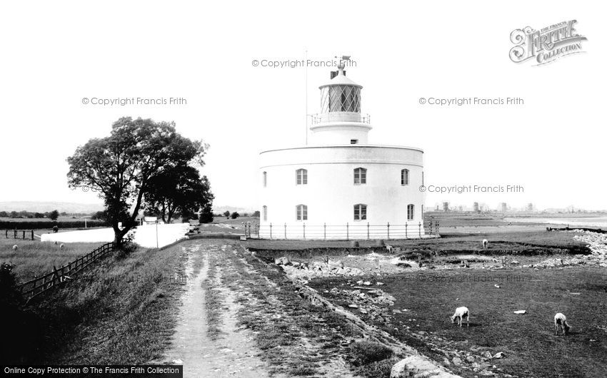 Newport, West Usk Lighthouse 1910