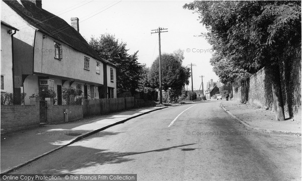 Photo of Newport, Wicken Road c.1960