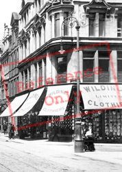 Wildings Clothiers Ltd, Commercial Street 1910, Newport