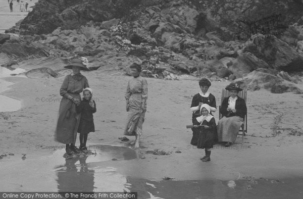 Photo of Newquay, A Day On The Sands 1912
