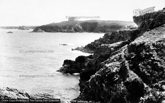 Photo of Newquay, Atlantic Hotel And Beach 1894