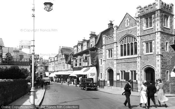 Photo of Newquay, Bank Street 1931