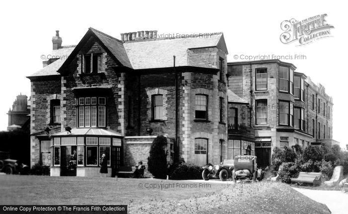 Photo of Newquay, Beachcroft Hotel 1930