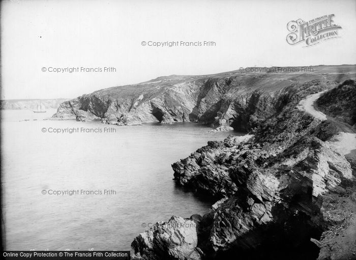 Photo of Newquay, Beacon Cove 1887