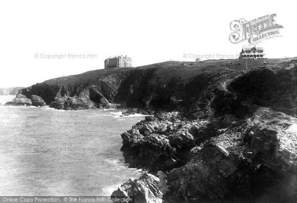 Photo of Newquay, Beacon Cove 1904