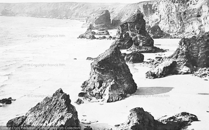 Photo of Newquay, Bedruthan Steps 1914