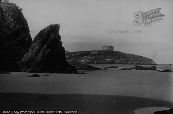 Photo of Newquay, Bishop's Rock 1892
