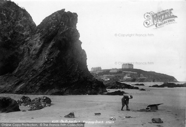 Photo of Newquay, Bishop's Rock 1899