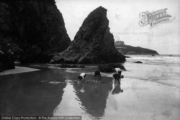 Photo of Newquay, Bishop's Rock 1912