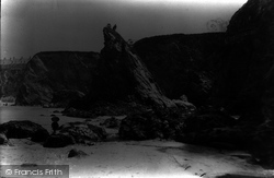 Bishop's Rock 1914, Newquay