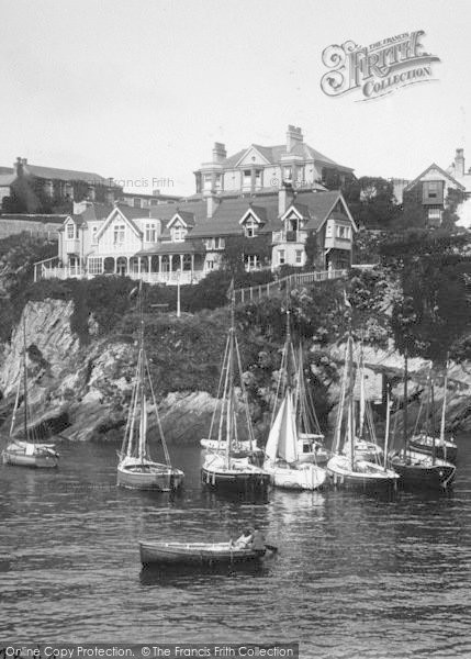 Photo of Newquay, Boats In The Harbour 1921