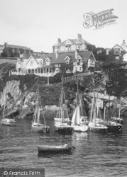 Boats In The Harbour 1921, Newquay