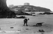 Boy On The Beach 1899, Newquay