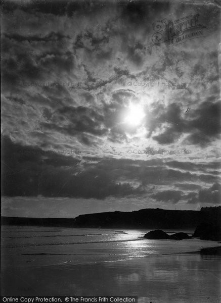 Photo of Newquay, By Moonlight 1914