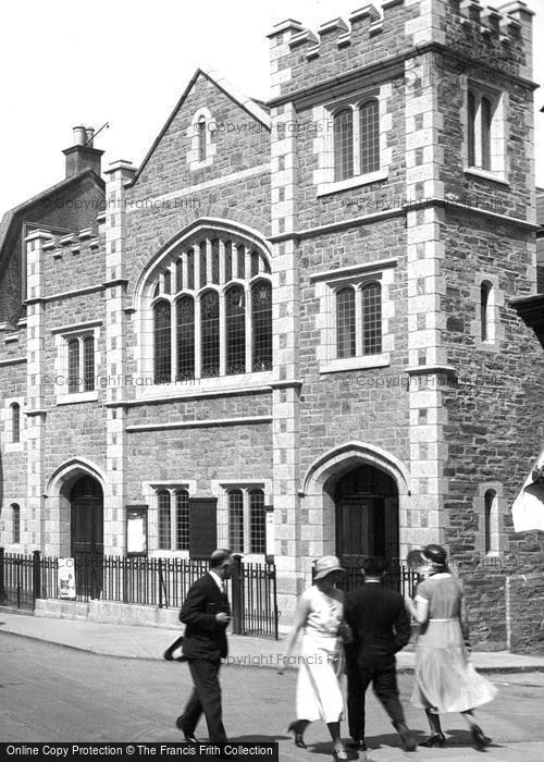 Photo of Newquay, Church, Bank Street 1931