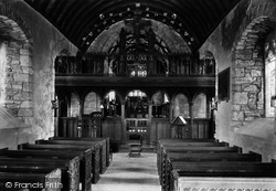 Church Interior 1912, Newquay