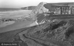 Cliffs c.1950, Newquay