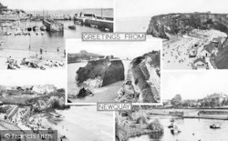 Composite, Greetings From Newquay c.1960, Newquay