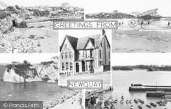Composite, Greetings From Newquay c.1960, Newquay