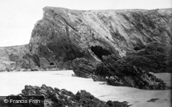 Crigga Cliffs And Rocks 1894, Newquay