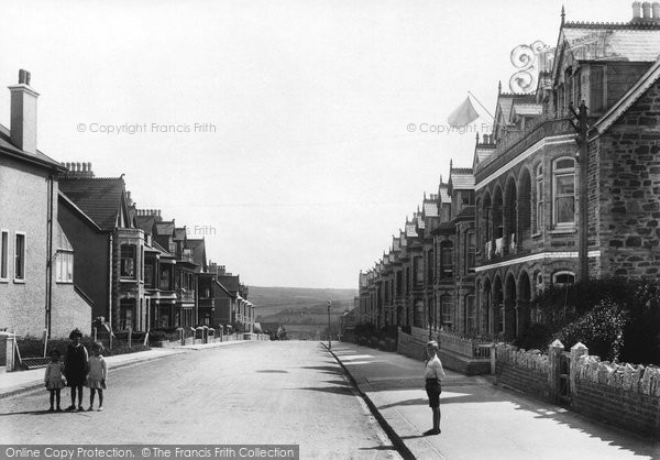 Photo of Newquay, Edgcumbe Avenue 1918