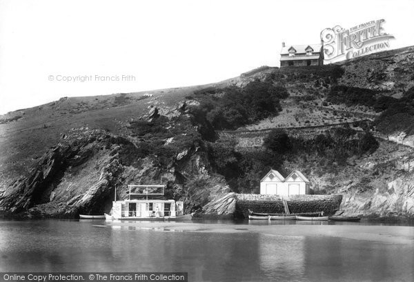 Photo of Newquay, Fern Pit On The Gannel 1901