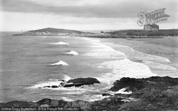 Photo of Newquay, Fistral Bay 1918