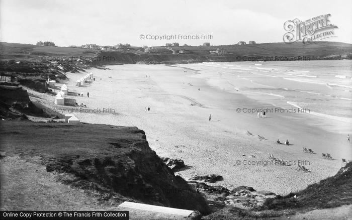 Photo of Newquay, Fistral Beach 1925