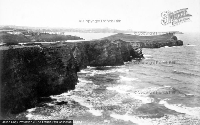 Photo of Newquay, From Porth 1907