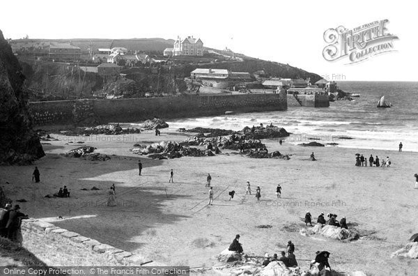 Photo of Newquay, From The Fish Cellars 1887