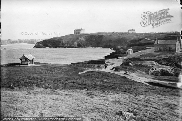Photo of Newquay, From The Headland c.1900