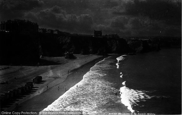 Photo of Newquay, Great Western Beach 1901