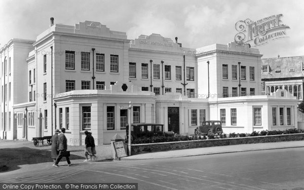 Photo of Newquay, Great Western Hotel 1931
