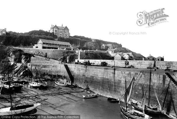 Photo of Newquay, Harbour, New Shelter 1907