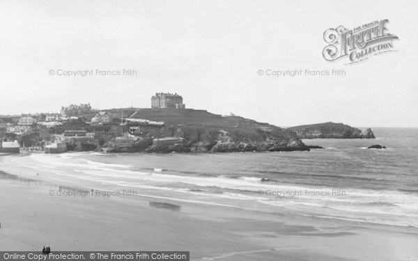 Photo of Newquay, Headland And Atlantic Hotel  1912
