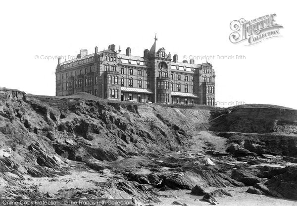 Photo of Newquay, Headland Hotel 1900