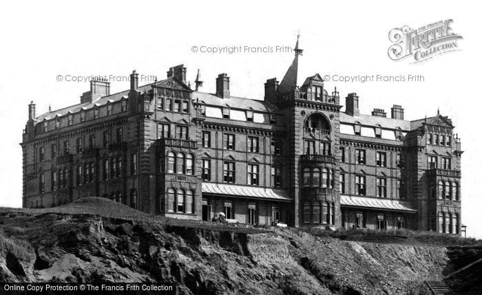 Photo of Newquay, Headland Hotel 1900